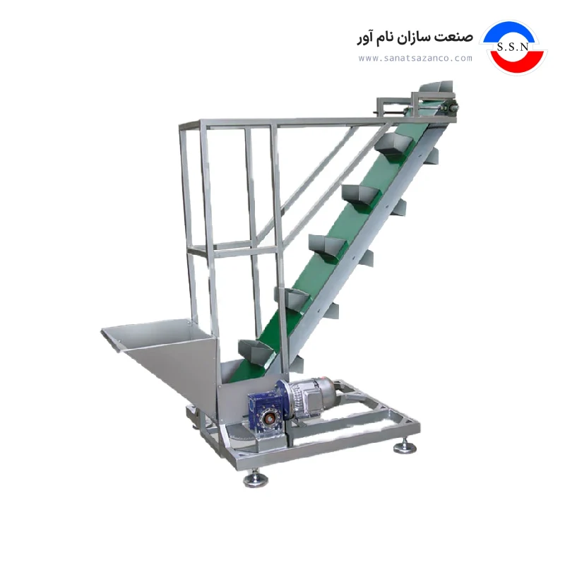 دستگاه بالابر کاسه ای و مخزن استیل