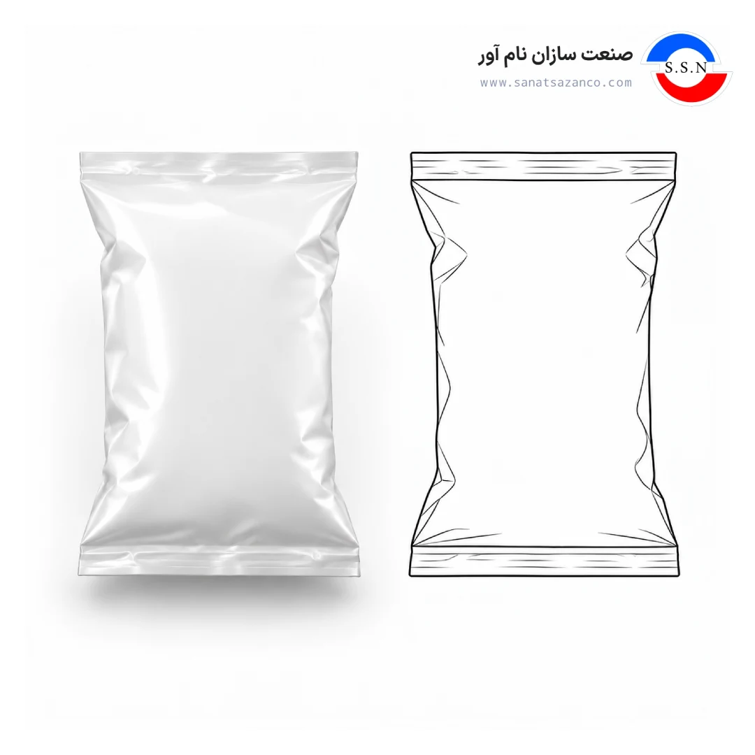 نمونه خروجی دستگاه بسته بندی ۴ توزین