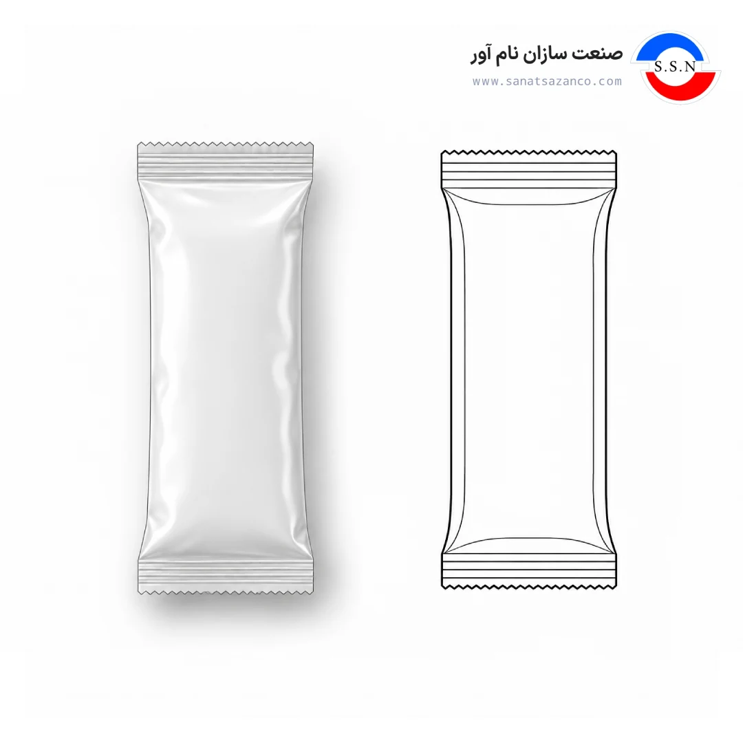 نمونه خروجی دستگاه بسته بندی ساشه گرانول مدادی