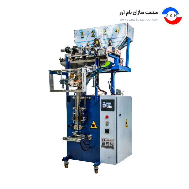 دستگاه بسته بندی ساشه گرانول سه طرف دوخت