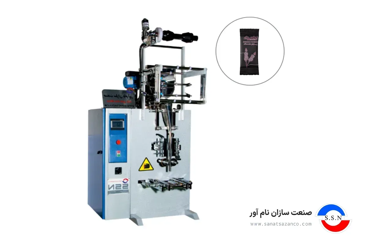 دستگاه بسته بندی ساشه پودری مدادی برای سماق