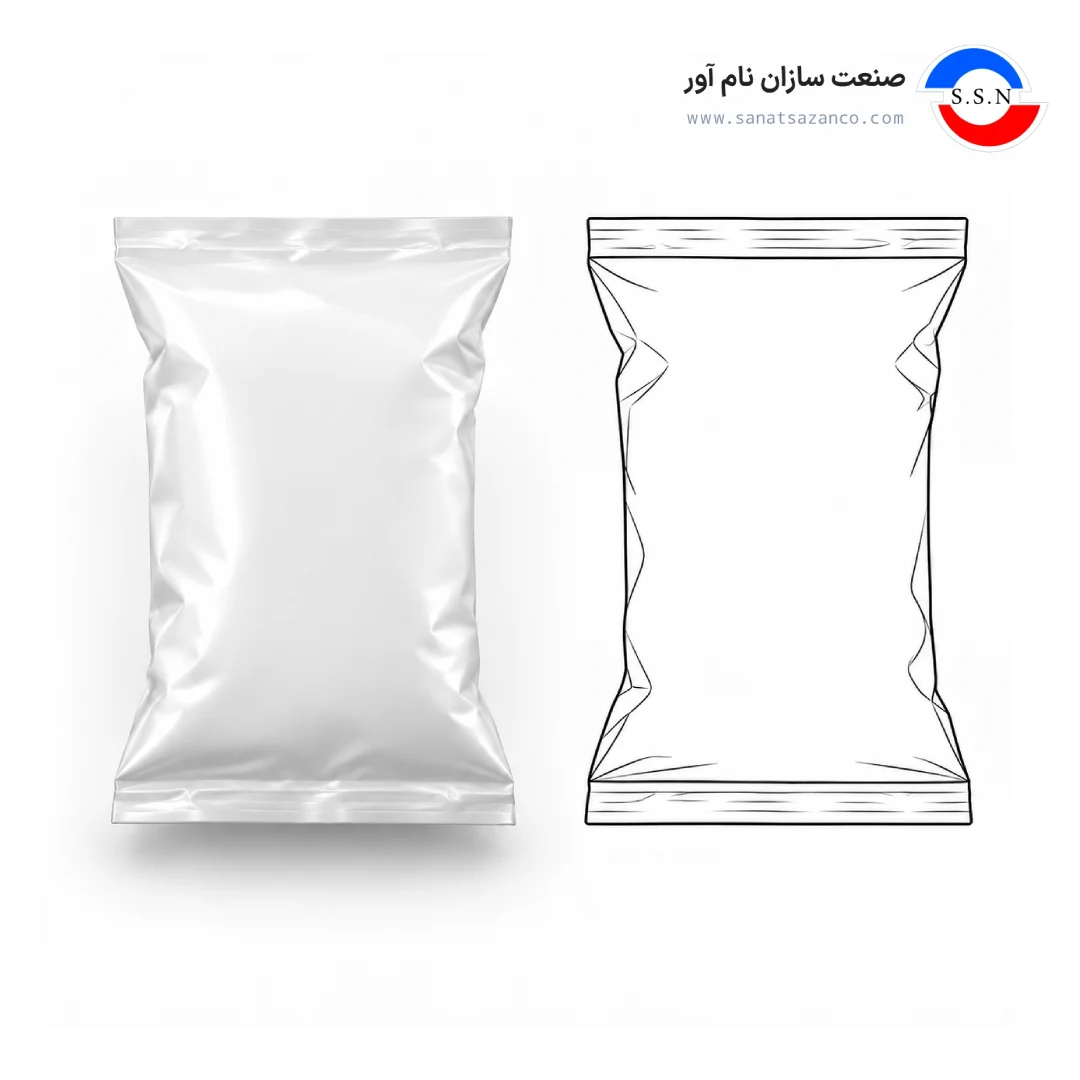 نمونه خروجی دستگاه بسته بندی حجمی