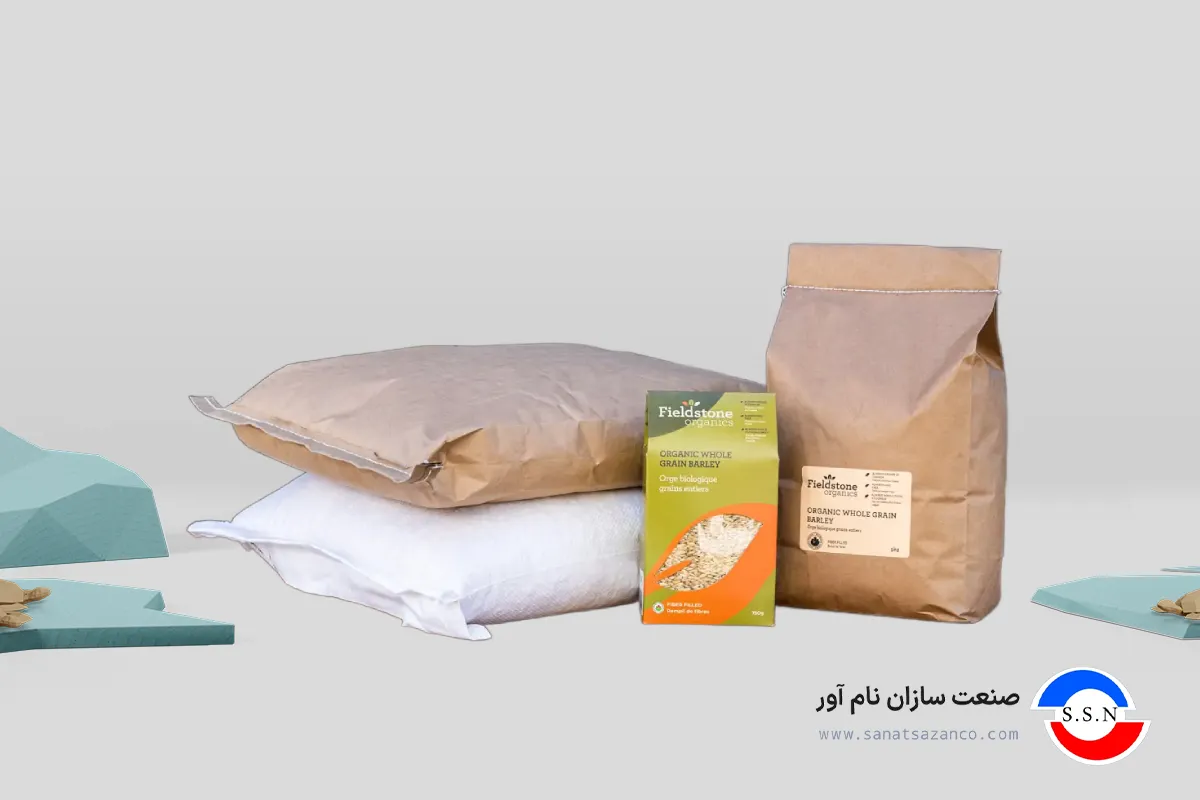 بسته بندی غلات، گندم و جو