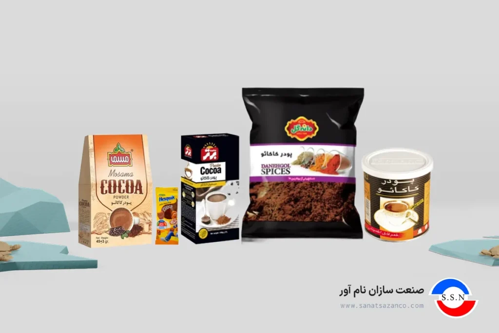 دستگاه بسته بندی پودر کاکائو