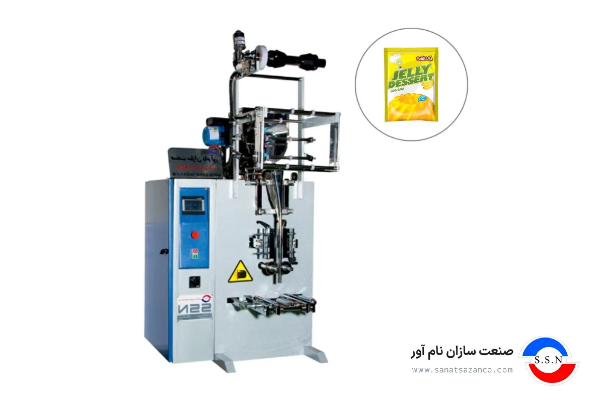 دستگاه بسته بندی ساشه پودری مدادی