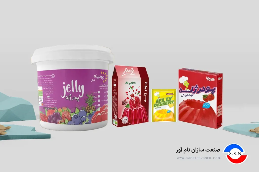 دستگاه بسته بندی پودر ژله