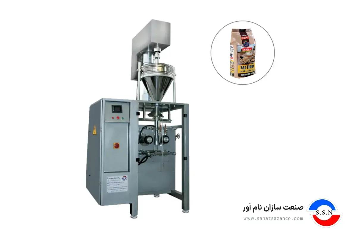 دستگاه بسته بندی مواد پودری برای آرد
