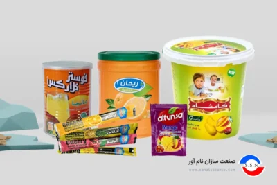 دستگاه بسته بندی پودر شربت